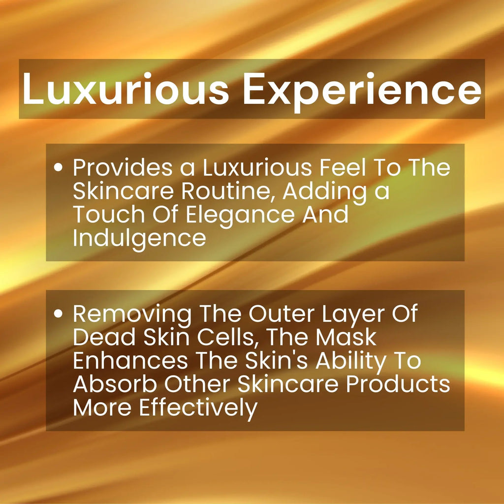 Ammuri Beauty 24K Gold Peel Off Mask for Radiant Skin