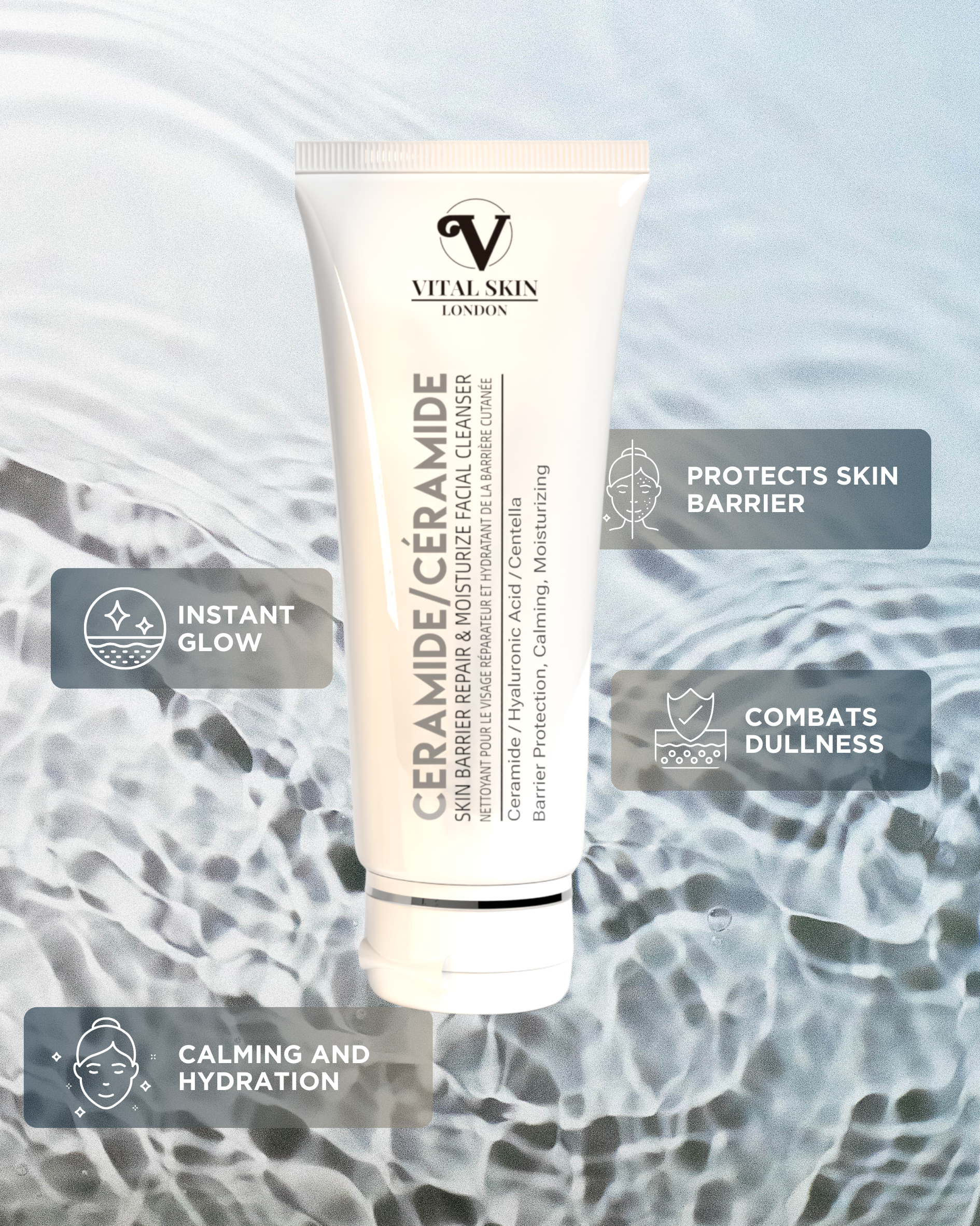 Ceramide Skin Repair & Moisturizing Cleanser-1