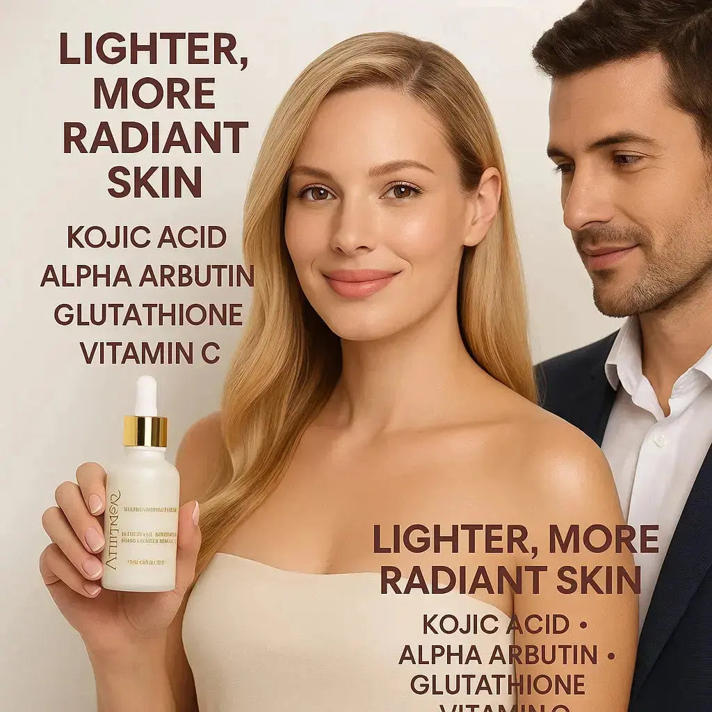 Ammuri Brightening Face Serum with Kojic Acid, Alpha Arbutin, Glutathione & Niacinamide | Dark Spot Corrector for Even Skin Tone – 30ml