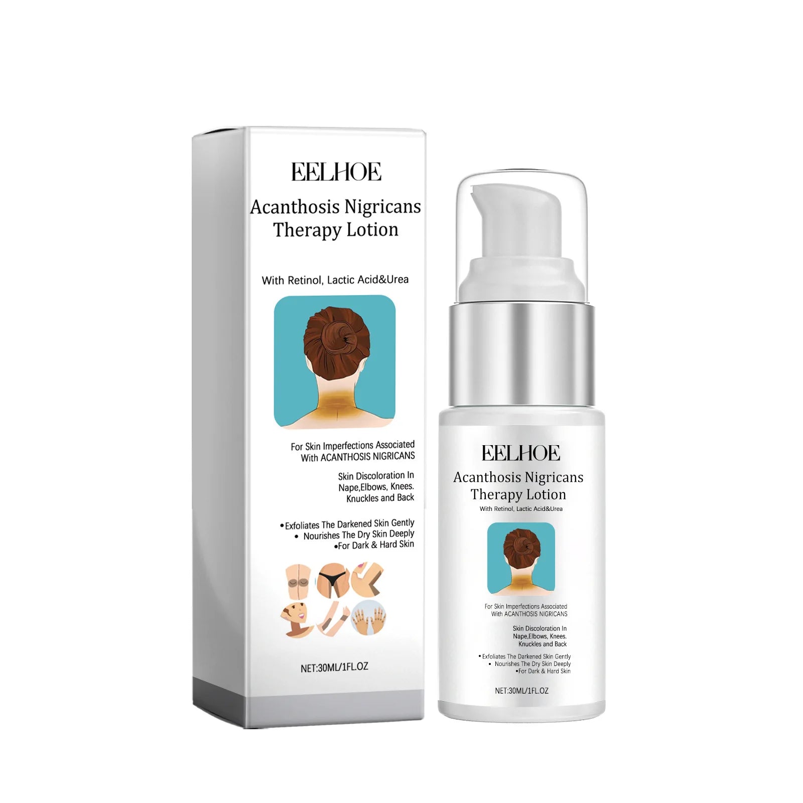 EELHOE Acanthosis Nigricans Skin Brightening Therapy Set