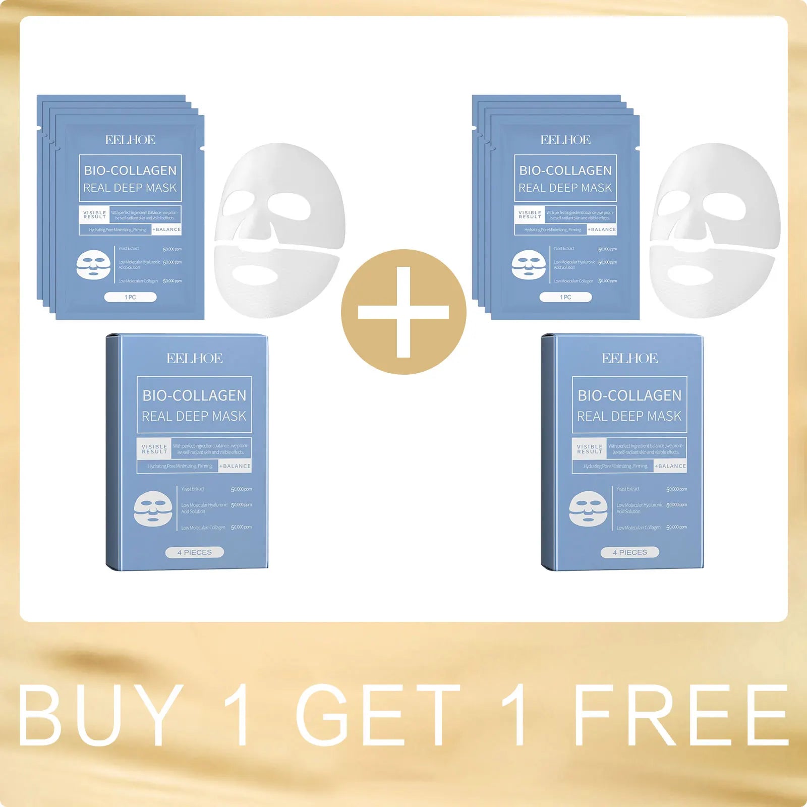 EELHOE Bio Collagen Brightening Facial Mask