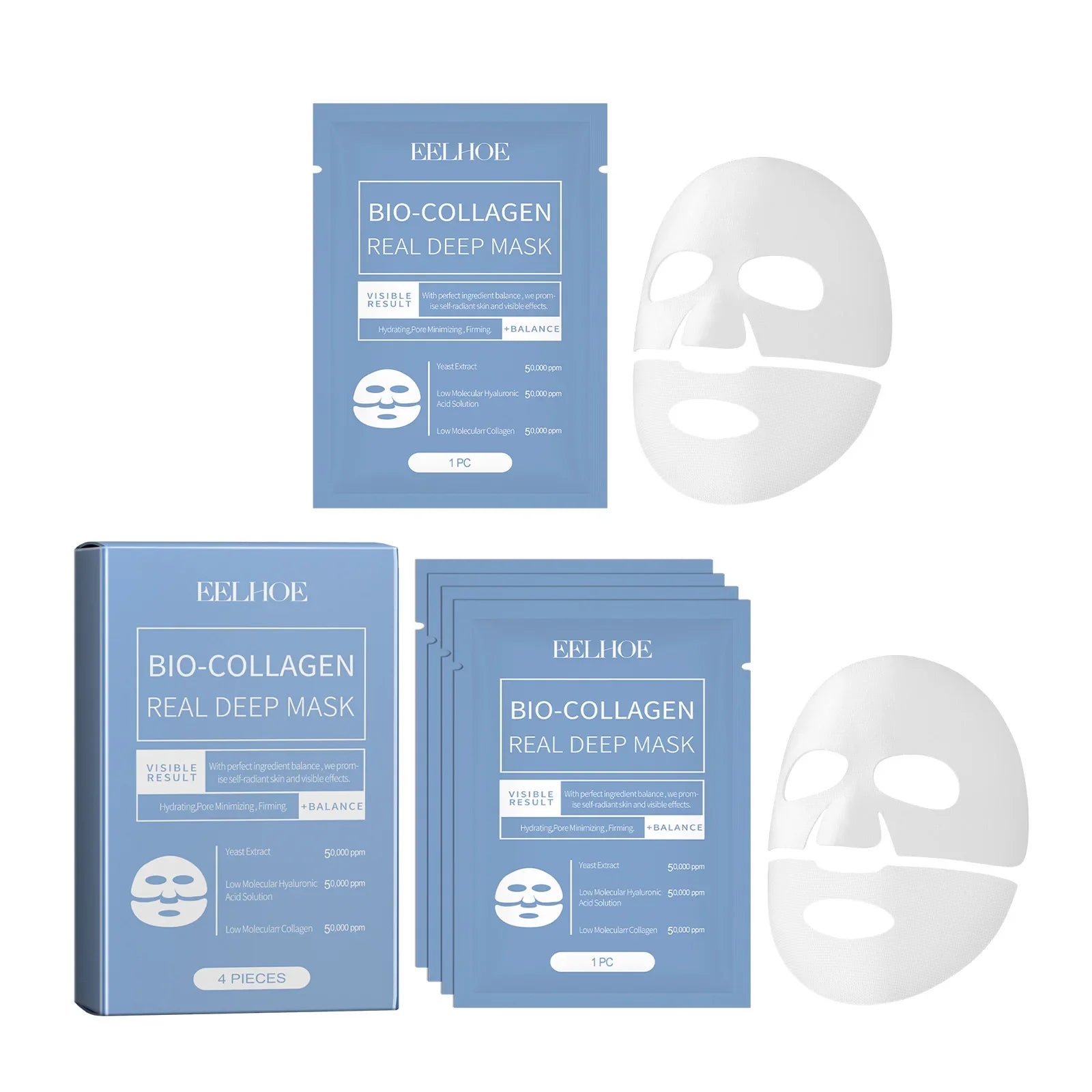 EELHOE Bio Collagen Brightening Facial Mask