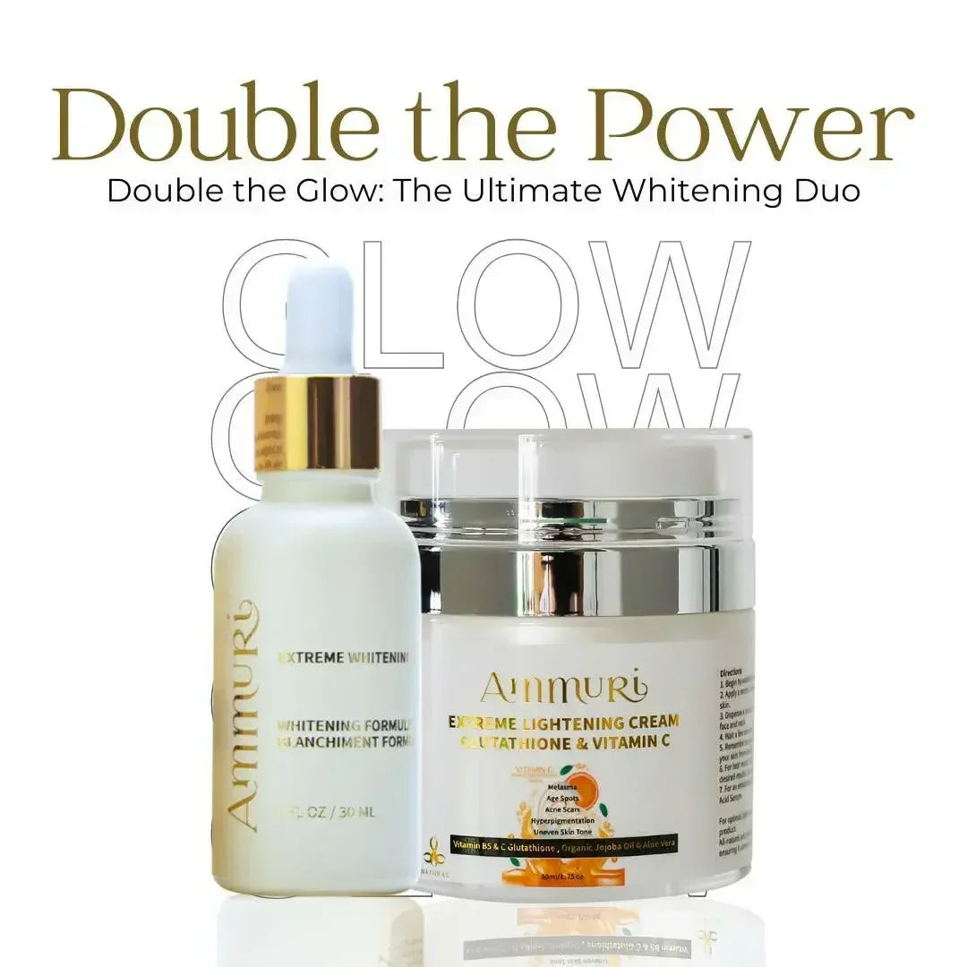 Ammuri Brightening Cream & Serum Set for Radiant Skin-1