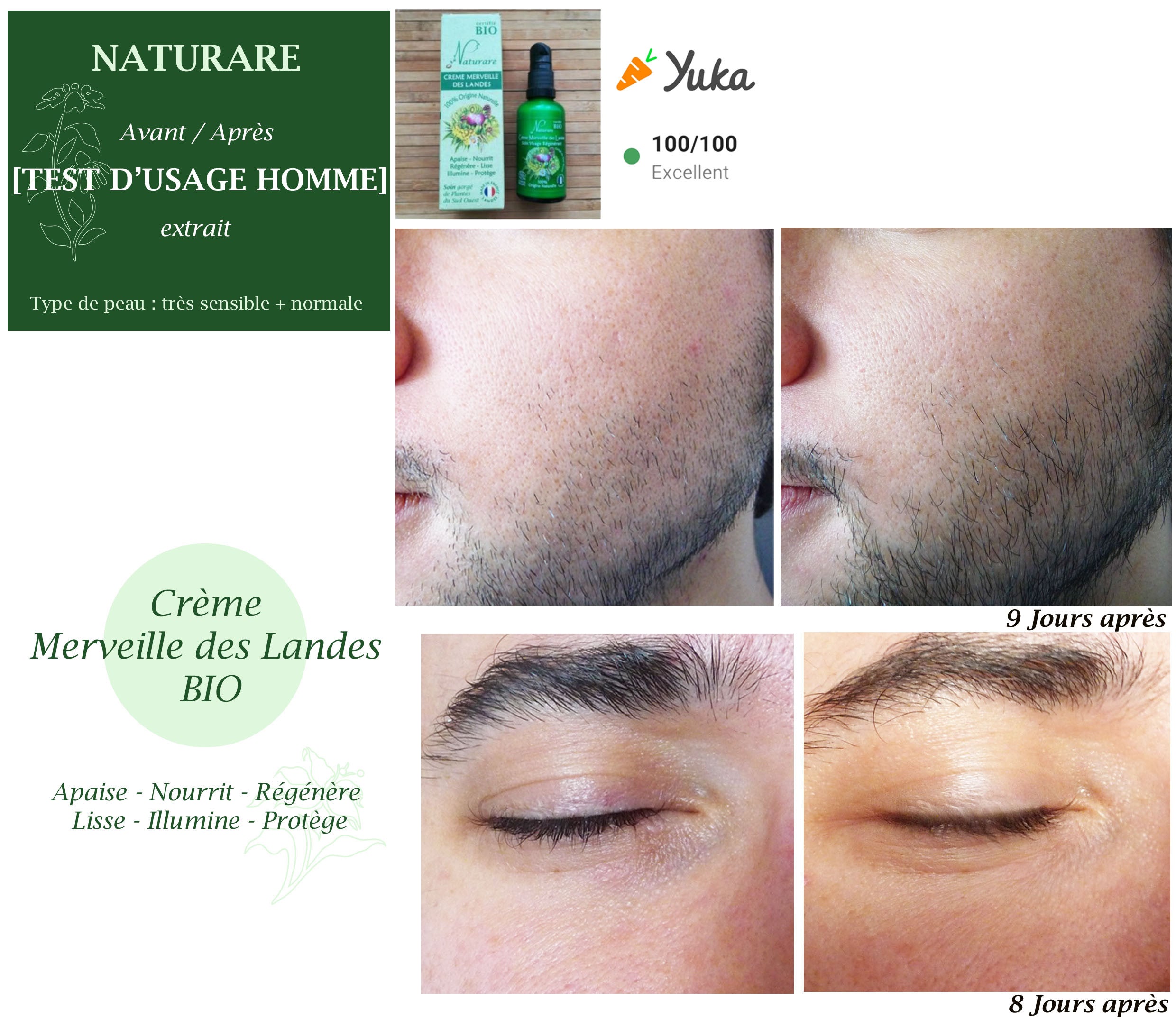PRO - MERVEILLE DES LANDES ORGANIC - Sensitive Skin Care Complete Regeneration