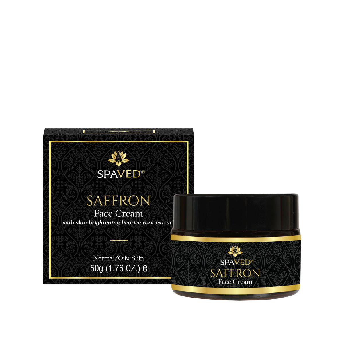 Saffron Face Cream - Skin Brightening & Hydrating Solution